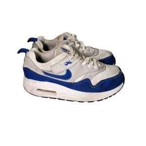 Nike Air Max History Of Air - Varsity Blue Sneakers Shoes Boy's Size 13.5